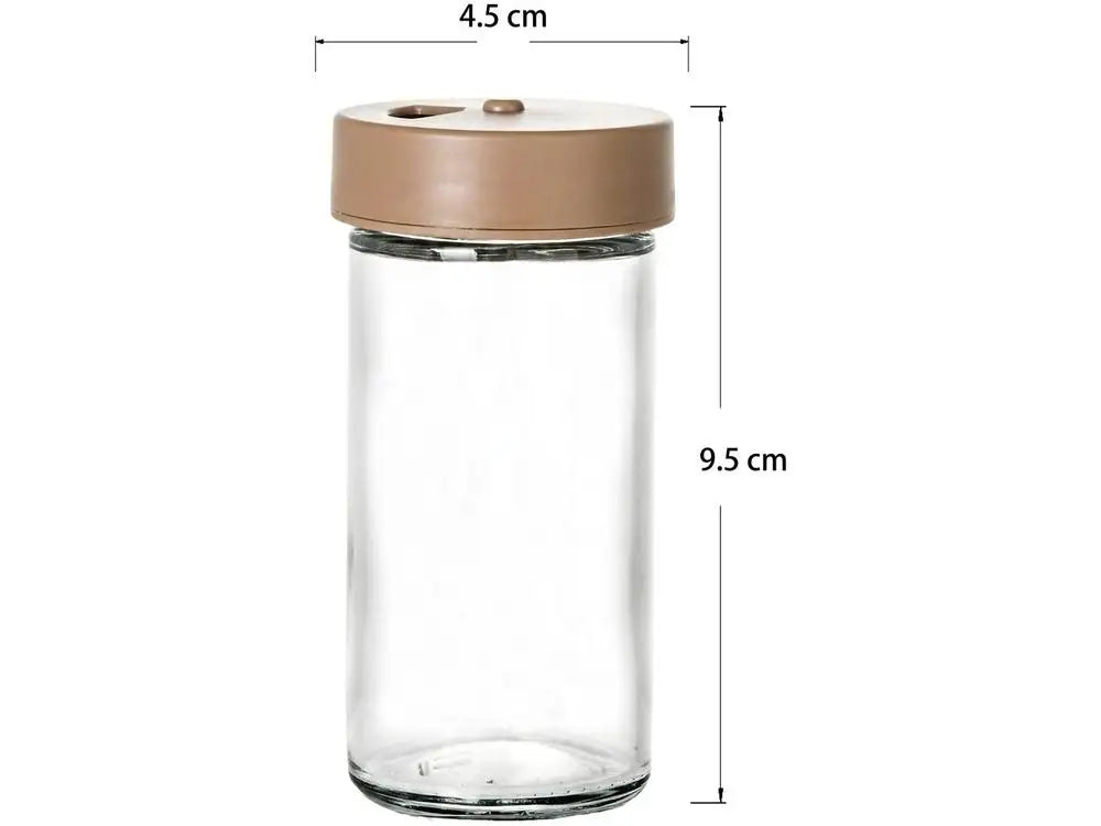 Conjunto Porta-Condimentos de Vidro com Suporte Lock 10 Peças — Brinox