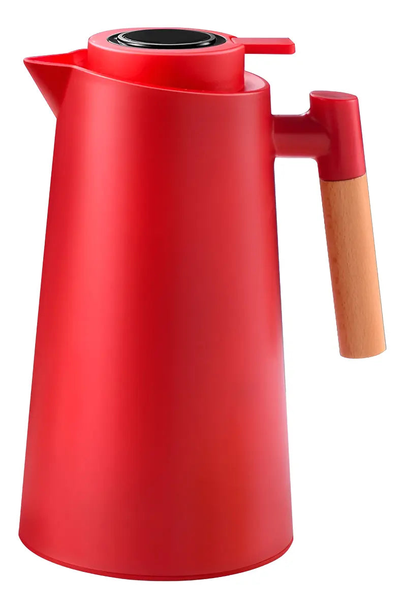 Garrafa Térmica Nórdica com Ampola de Vidro Duplo — Design Minimalista
