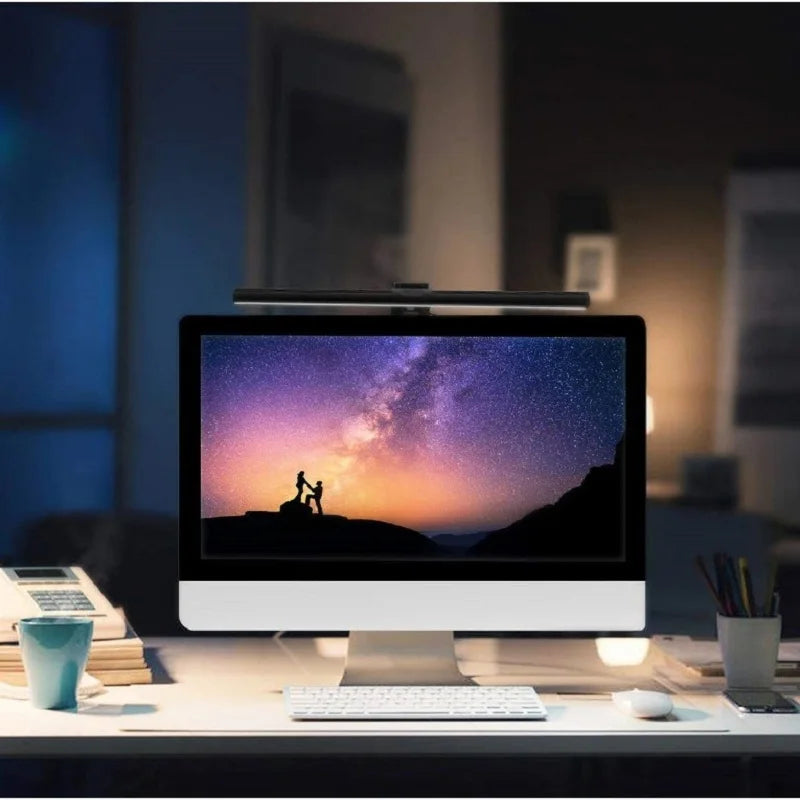 Luminária Barra de Luz para Monitor LumiDesk Pro – Touch Dimerizável com Proteção Ocular